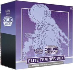 Sword & Shield: Chilling Reign: Elite Trainer Box: Purple: Shadow Rider Calyrex